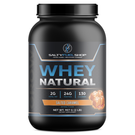 CLEAN Natural Whey 2lb – Salted Caramel