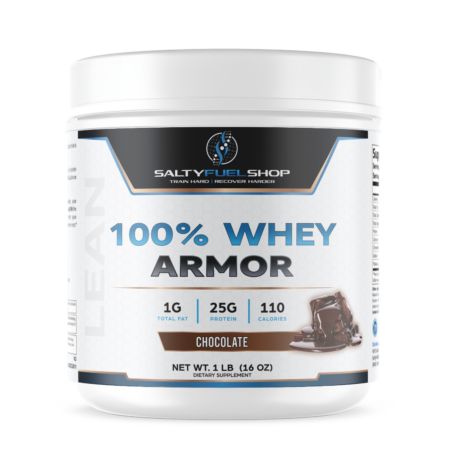 WHEY Armor 100% Isolate 1lb – Chocolate