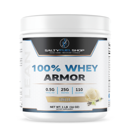 WHEY Armor 100% Isolate 1lb – Vanilla