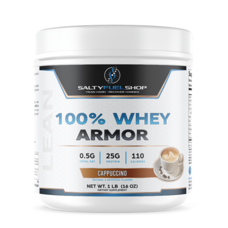 WHEY Armor 100% Isolate 1lb – Cappuccino