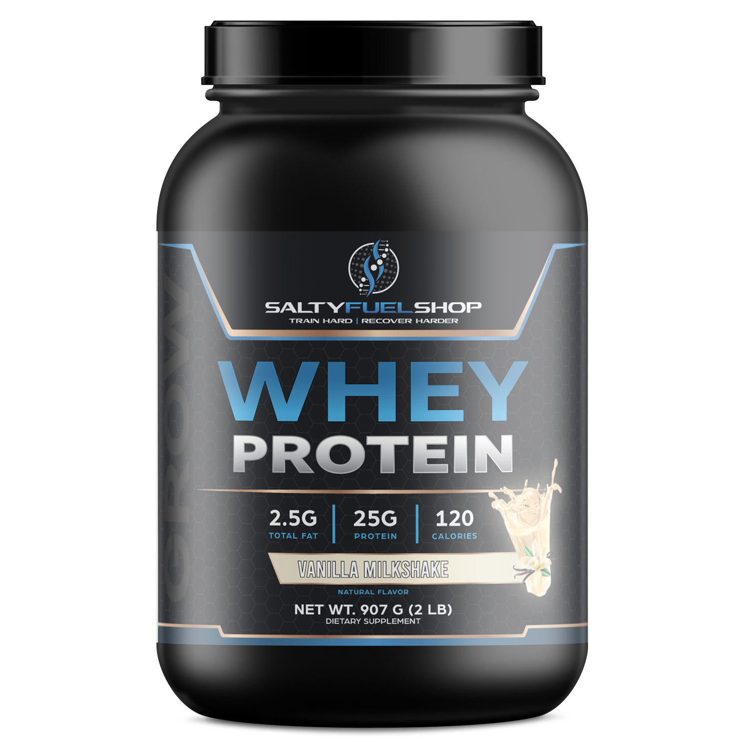 GROW Whey Protein 2lb – Vanilla