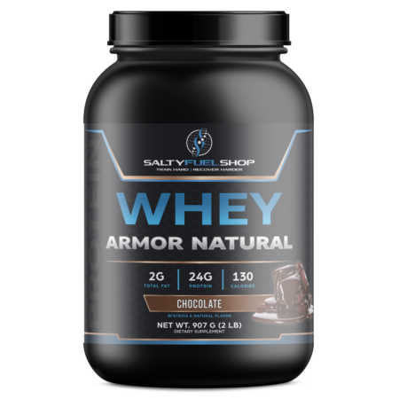 GROW (Whey Armor) — 2lb Whey Armor Natural Protein Chocolate w/Stevia & Natural Flavor Non-GMO