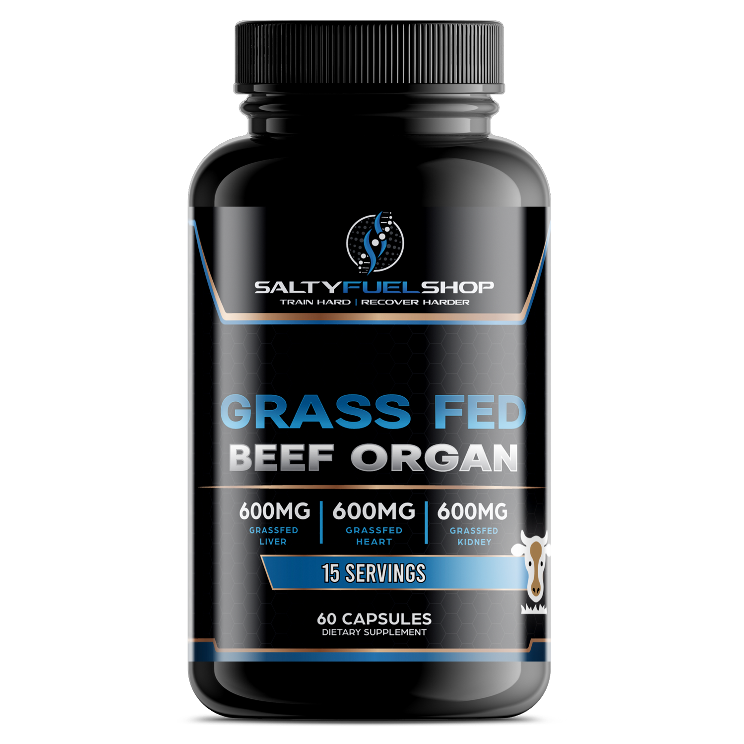 PRIMAL — Grass Fed Beef Organ Complex – Ancestral Superfood – Desiccated Liver, Heart, Kidney, Pancreas, Spleen