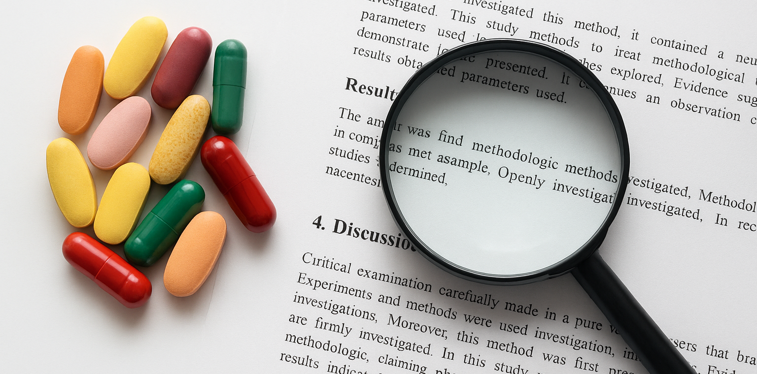 Multivitamins research necessity study