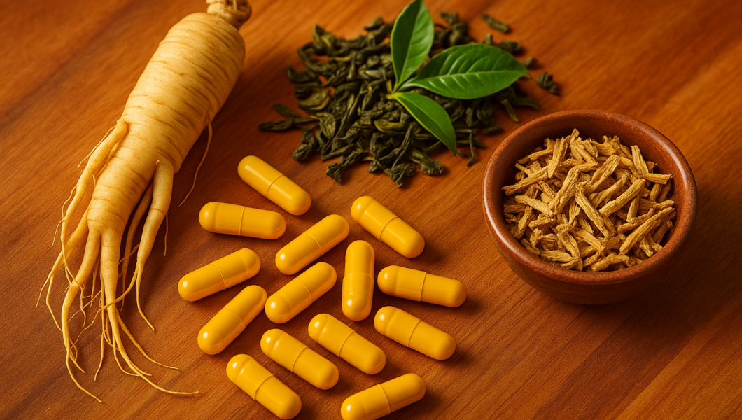 Natural supplements for energy and reducing fatigue