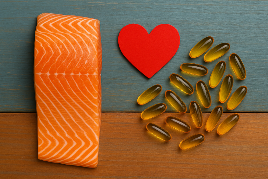 Omega-3 fatty acids heart health fish oil