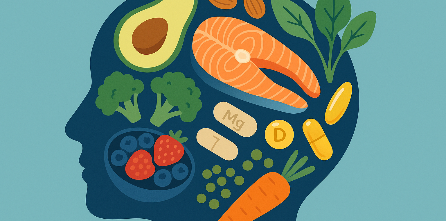 Nutrition impact on mental health supplements