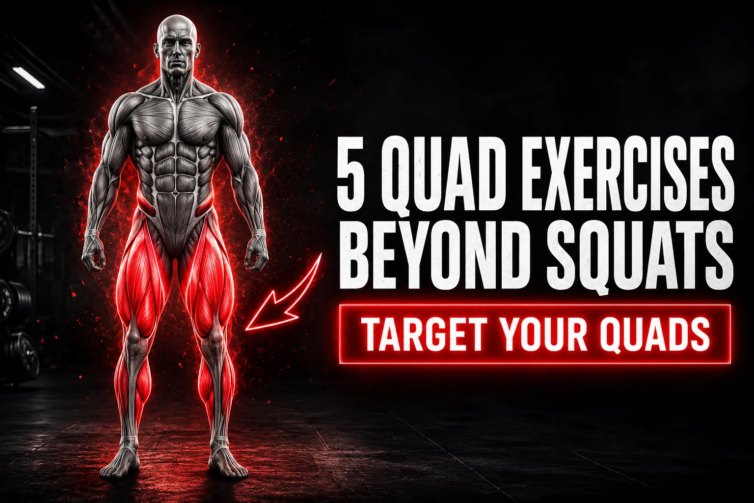 Athlete performing a Bulgarian split squat for stronger thighs