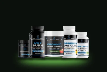 Salty Ignite bundle: ULTRA BURN – Oxy Burn Fat Burner, Green Coffee Bean w/GCA – 800mg, ELECTRO – ION + Electrolytes, Raspberry Ketone Ultra Blend, GREENS – Organic Super Greens Watermelon