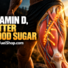 Vitamin D prediabetes shown through illuminated thigh muscle anatomy
