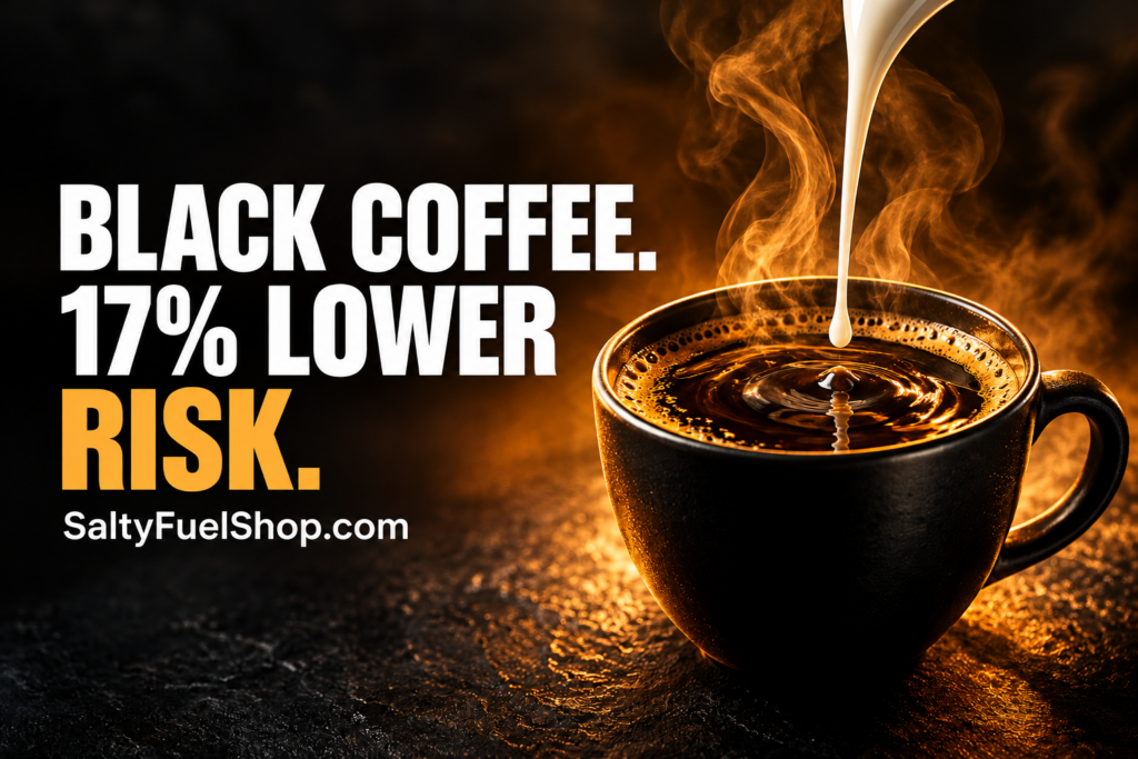 Black coffee poured into a cup, suggesting longer life