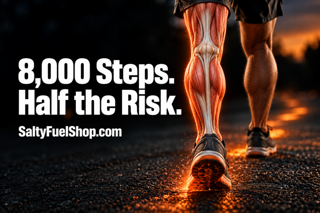 Walking with high daily step count for lower mortality risk