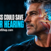Fitness linked to hearing shown through an older man's exposed inner ear anatomy