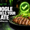 Google Business Profiles dietary options marked on a restaurant plated meal