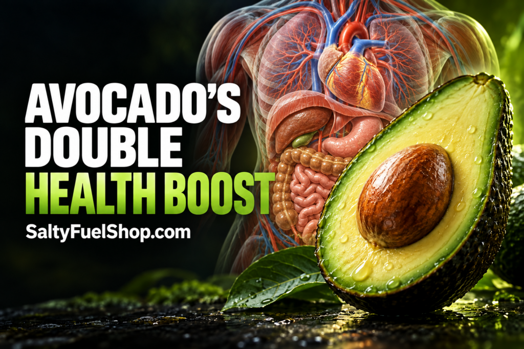 Health Benefits of avocados supporting heart and gut anatomy