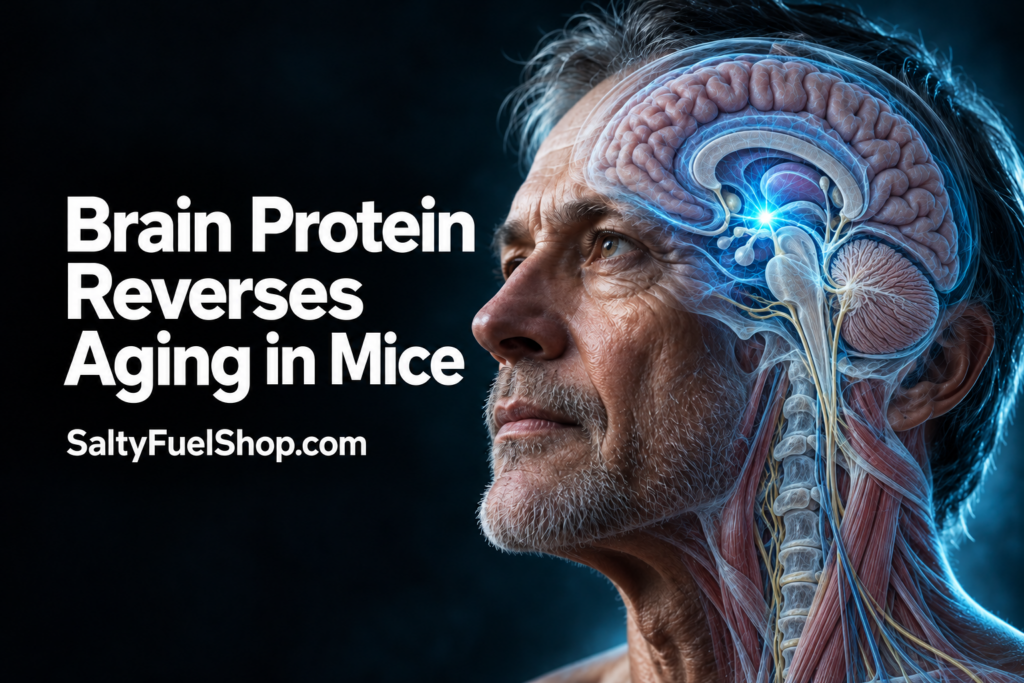 Scientists restore brain protein mice study shown in aging man’s brain